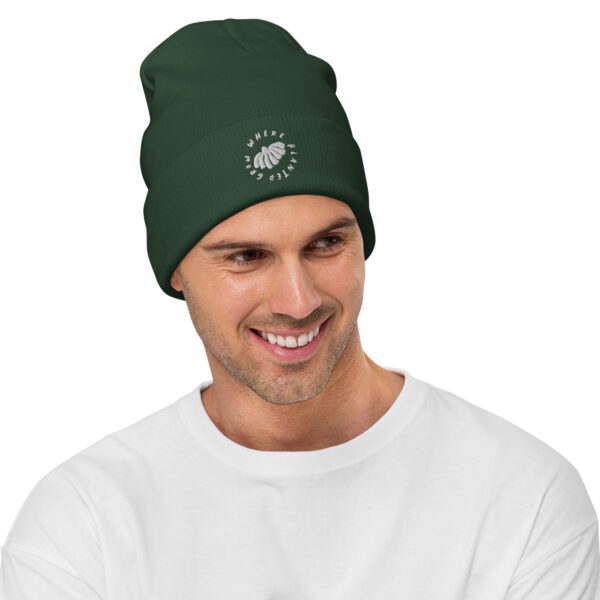 Embroidered Beanie - Grow Where Planted - Image 2