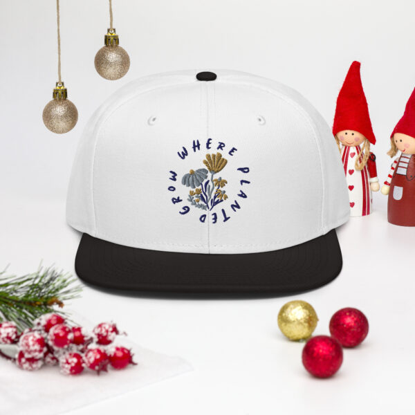 Snapback Hat - Grow Where Planted