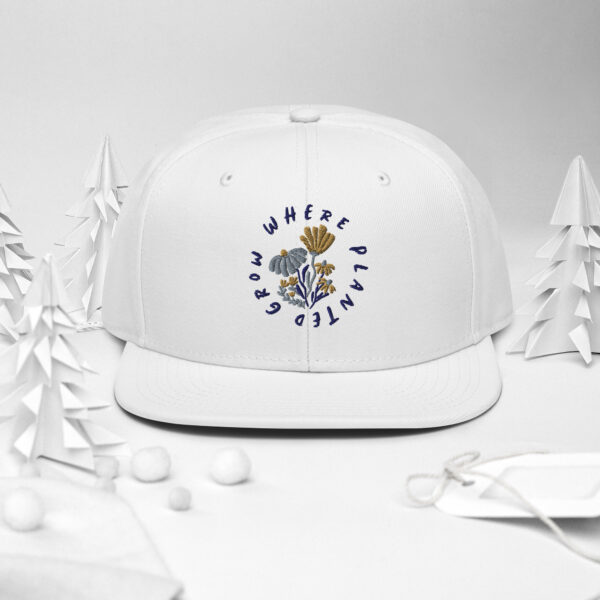 Snapback Hat - Grow Where Planted - Image 4