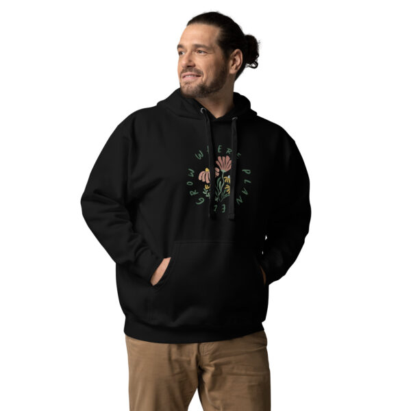 Unisex Hoodie - Grow Where Planted - Image 4
