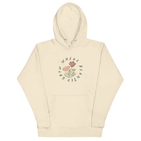 Unisex Hoodie - Grow Where Planted - Image 8